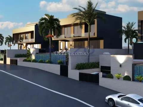 Spacious Agios Tychonas Villa with Pool Gym and Sea View - Main Photo