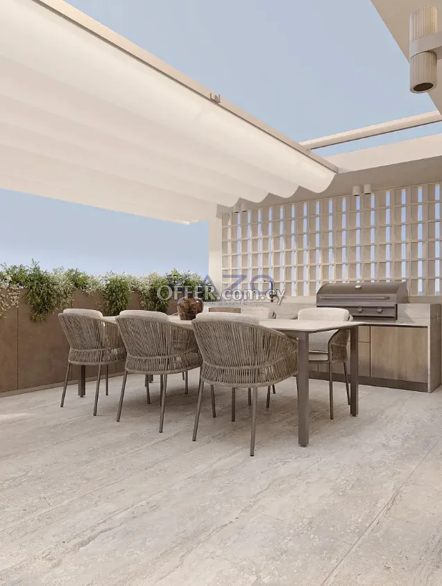 Modern 2-Bed Penthouse in Kapsalos with Pool - 2