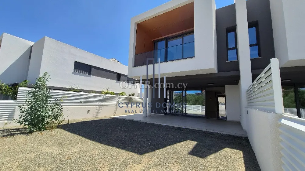 New Modern Semi-Detached Houses For Sale in Agios Athanasios area. - 1