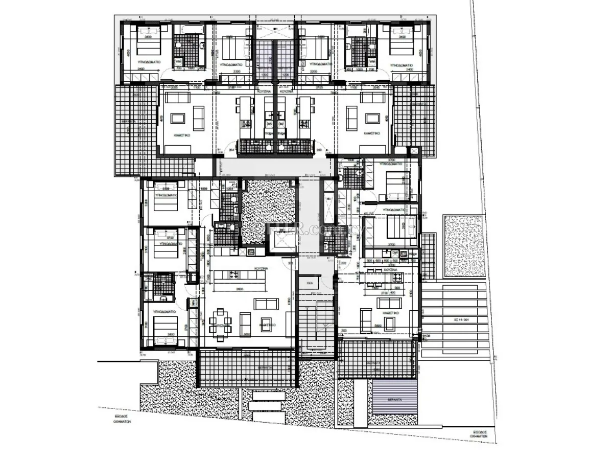 Three plus one bedrooms apartment in Eleonon area Nicosia - 10
