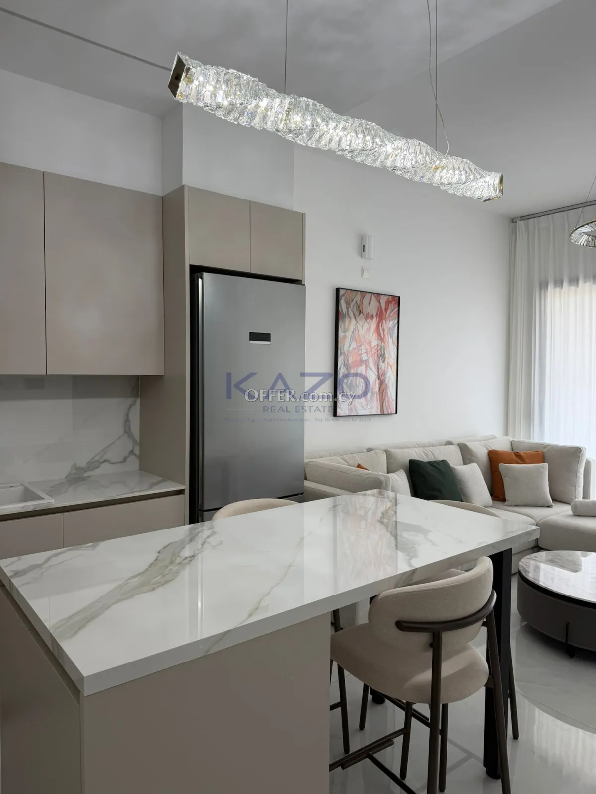 1-Bed Modern Apartment in Germasoyeia, Sea View - 11