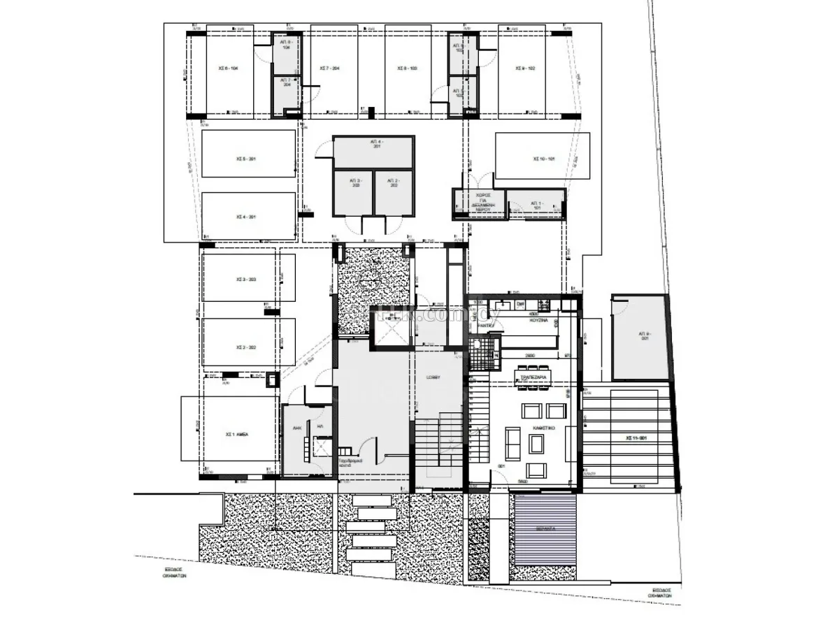 Three plus one bedrooms apartment in Eleonon area Nicosia - 9
