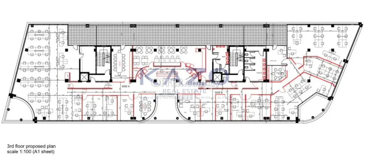 Prime Top-Floor Office in Kapsalos with City Views - 2