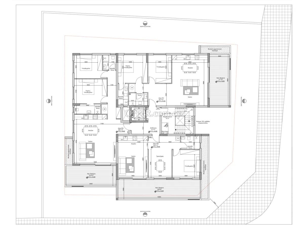 Modern two bedroom apartment for sale in Strovolos near Tseriou - 4
