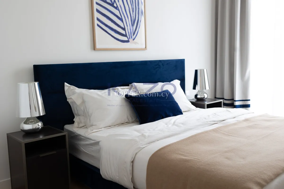 Modern 1-Bed Germasoyeia Apartment with Pool & Gym - 9