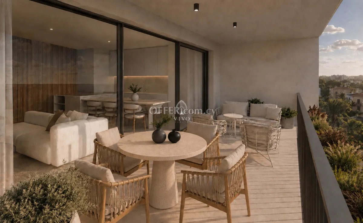 TOP FLOOR TWO BEDROOM APARTMENT IN AGIOS ATHANASIOS WITH COMMON FACILITIES AND ROOD GARDEN - 9