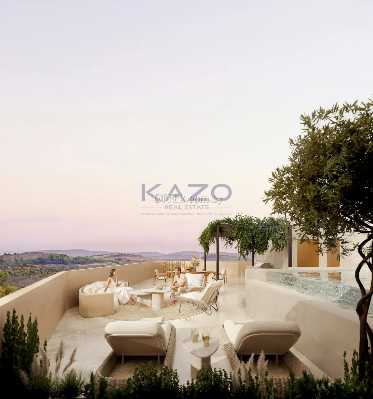 Modern 2-Bed Germasoyeia Apartment with Private Pool - 10