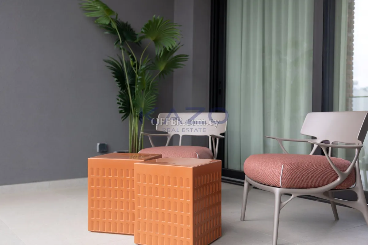 Modern 1-Bed Germasoyeia Apartment with Pool & Gym - 6