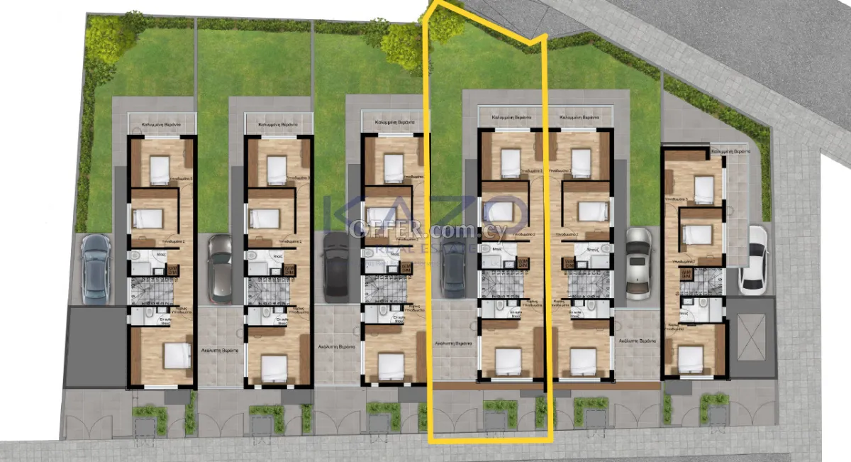 Modern Three Bedroom Semi-Detached Home in Kolossi - 8