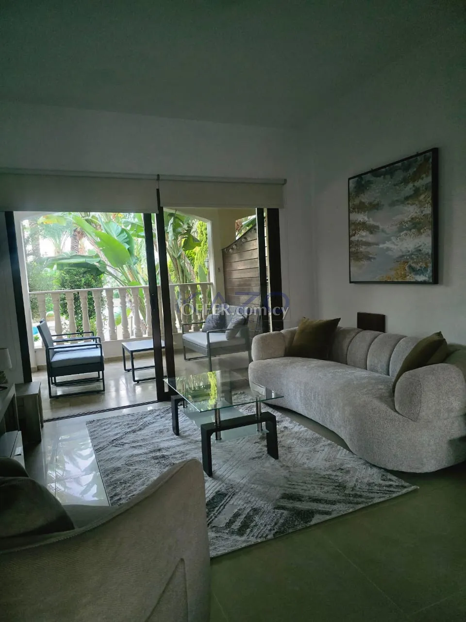 Modern 1-Bed Apartment in Pyrgos with Shared Pool - 8