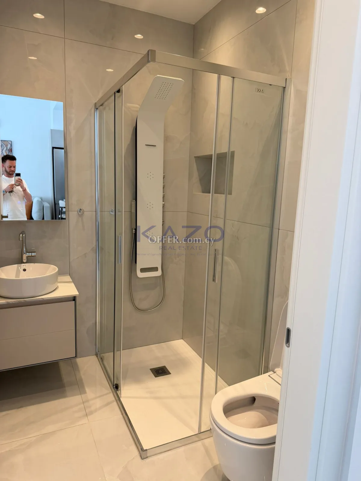 1-Bed Modern Apartment in Germasoyeia, Sea View - 6