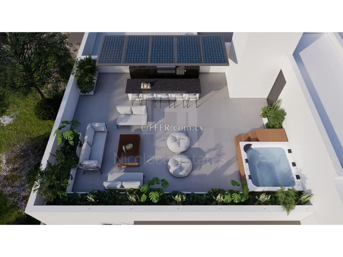 Three plus one bedrooms apartment in Eleonon area Nicosia - 4
