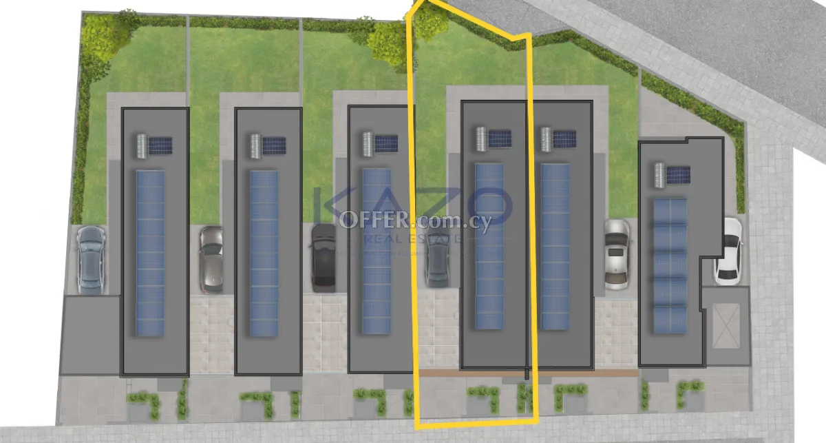 Modern Three Bedroom Semi-Detached Home in Kolossi - 7