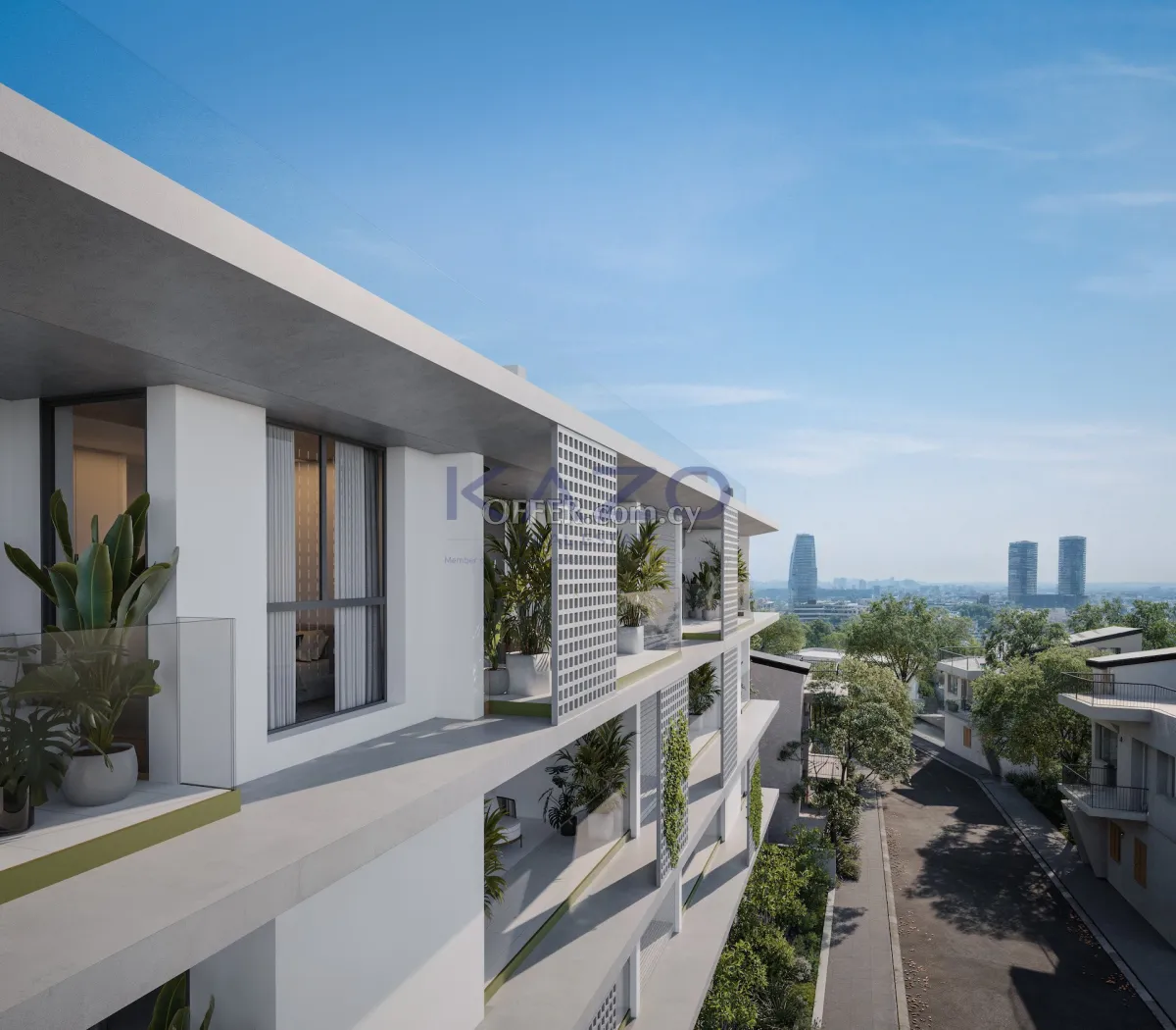 Modern 2-Bed Penthouse in Agios Athanasios with City Views - 6