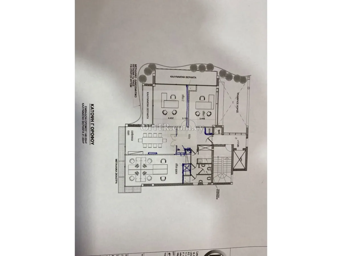 Modern office space available for rent in Mesa Gitonia - 2
