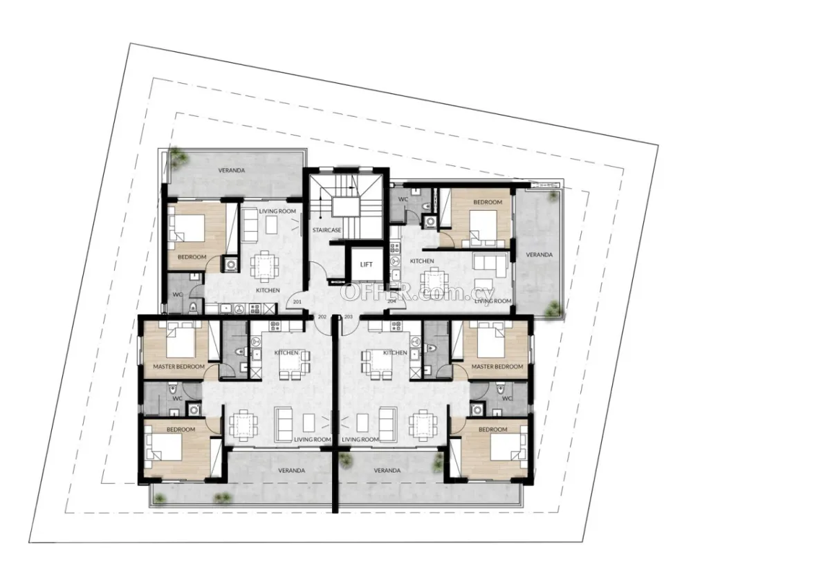 Apartment (Penthouse) in Zakaki, Limassol for Sale - 4