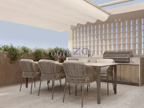 Modern 2-Bed Penthouse in Kapsalos with Pool - 2