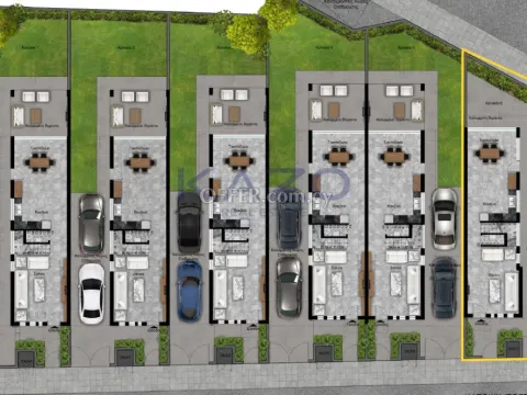 Modern Detached House with Three Bedrooms in Kolossi - 2